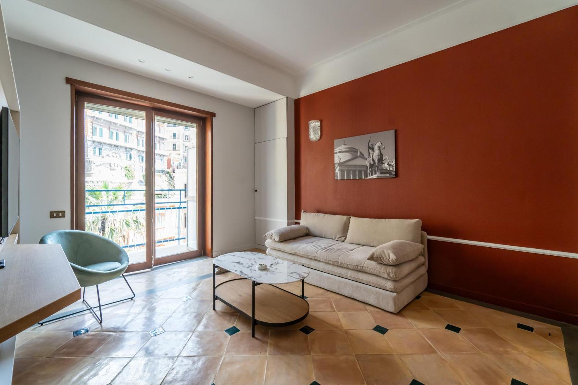 Butterfly Panoramic Apartment Napoli Eksteriør billede